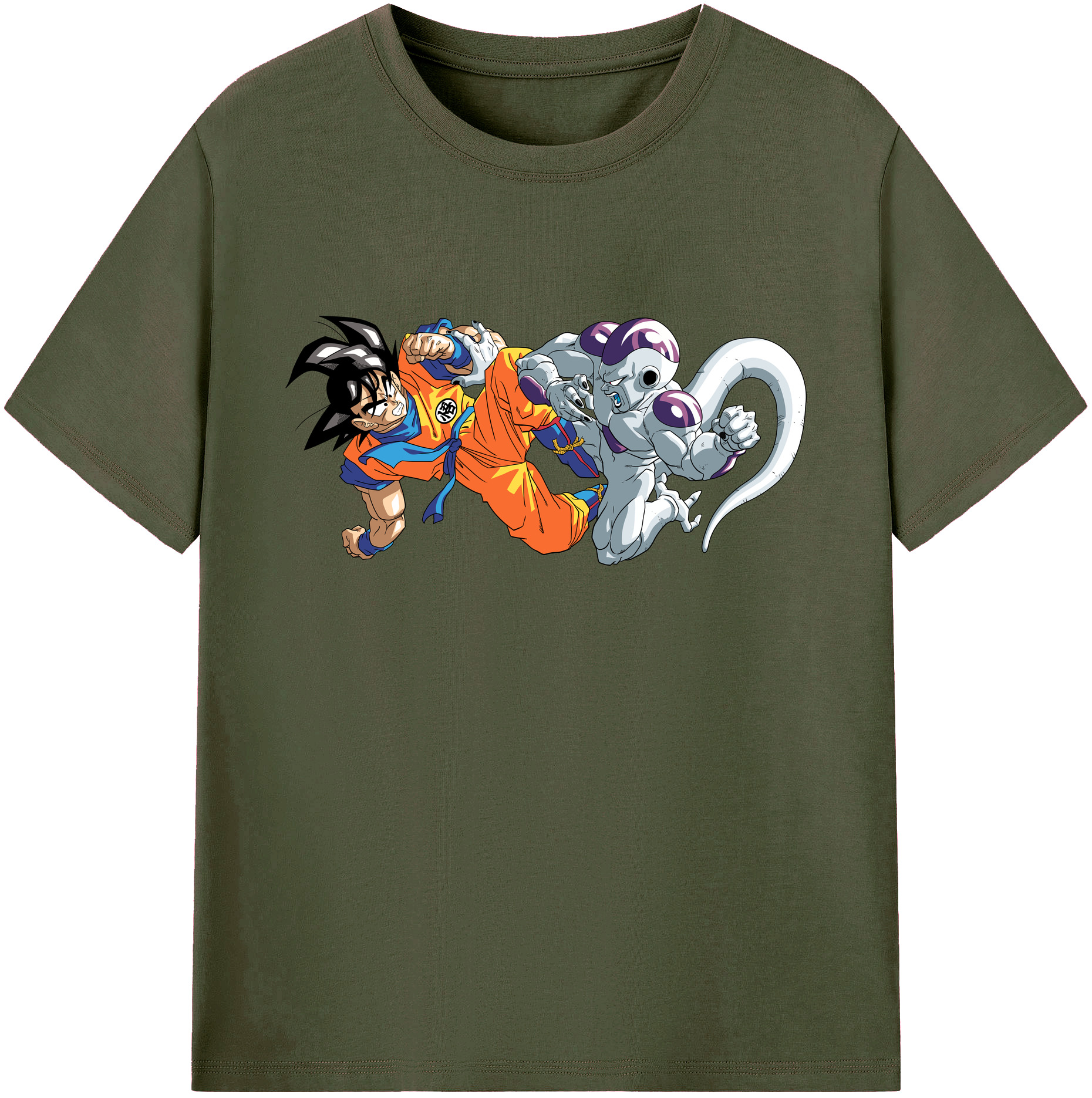 （画像用） ドラゴンボール 孫悟空（そん ごくう）Son Goku カカロット DRAGON BALL Kakarotto 綿100％ メンズ半袖Tシャツ｜肌触りやわらか＆通気性